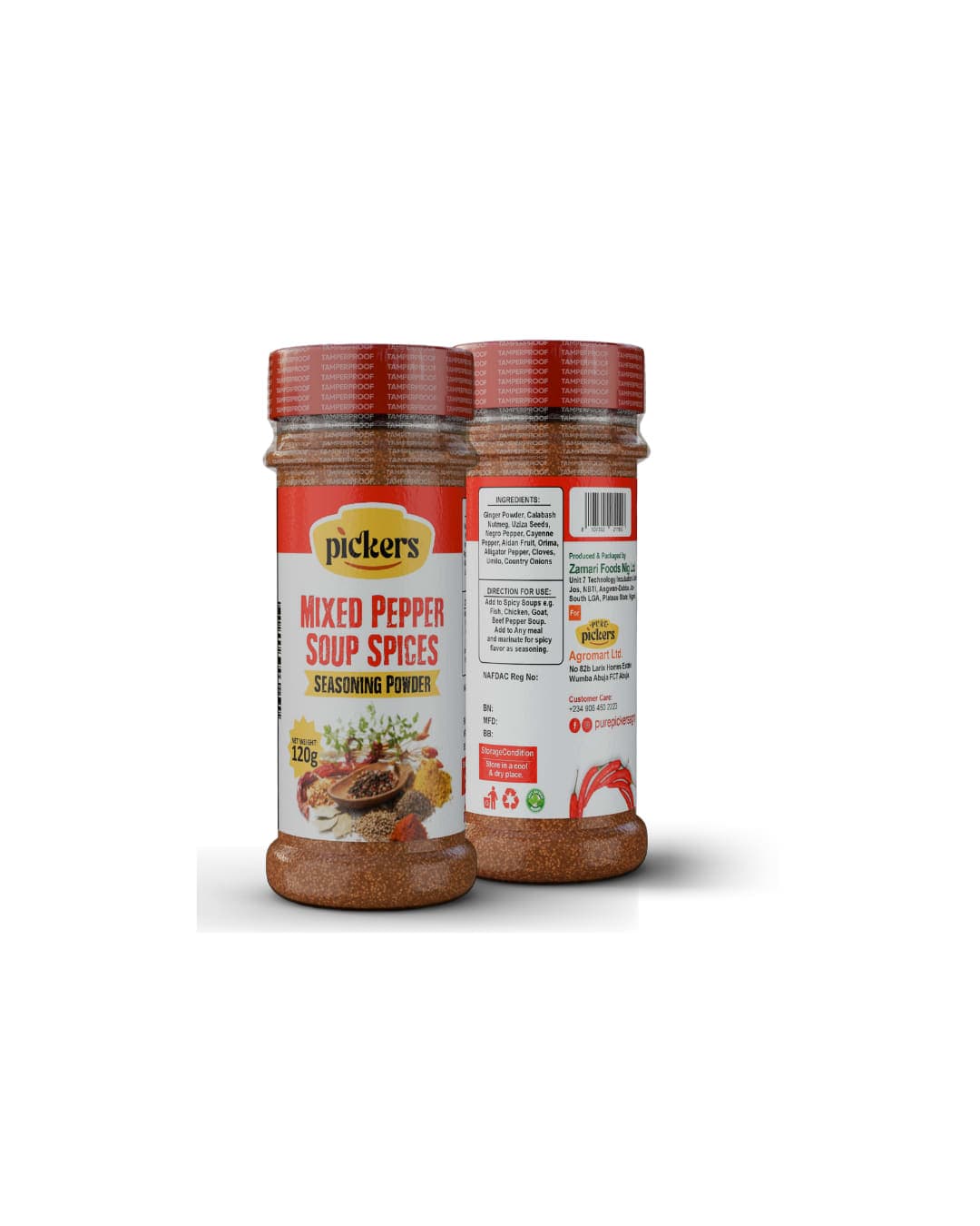 Pickers Mixed Pepper Soup Spice